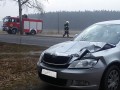Bysław kolizja 27.02.2014 OSP Bysław JRG Tuchola (fot. OSP Bysław) 1
