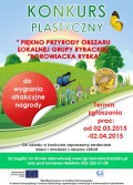 Konkurs plastyczny LGR Borowiacka Rybka 3.2015 plakat