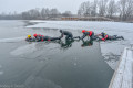 Lodowe manewry OSP Cekcyn 6.01.2016-34