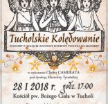 Tucholskie Kołedowanie koncert kościół Bożego Ciała 28.01.2018 plakat