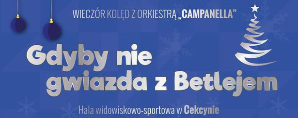 Koncert kolęd Campanella Cekcyn 27.12.2018 banner