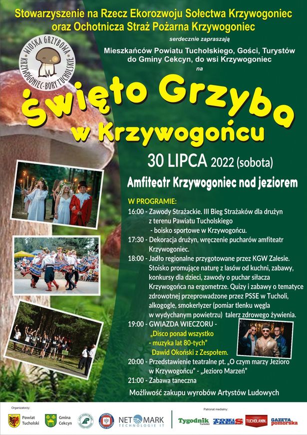 święto grzyba plakat