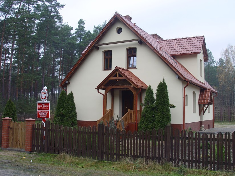 Remont siedziby Leśnictwa Legbąd