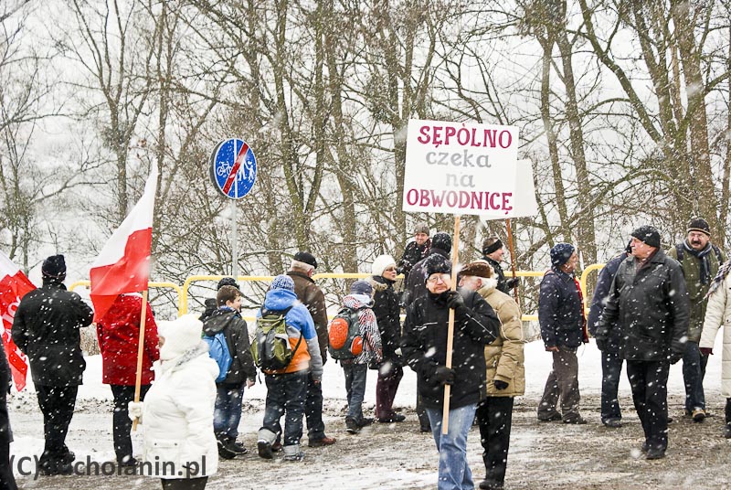 Za miedzą też walczą o obwodnicę