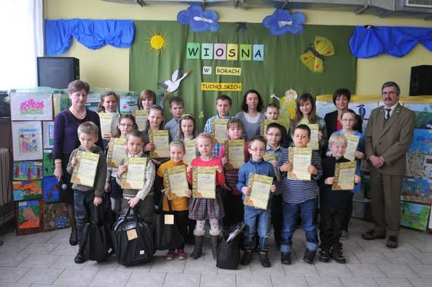 Konkurs plastyczny „Wiosna w Borach Tucholskich” (ZDJĘCIA)