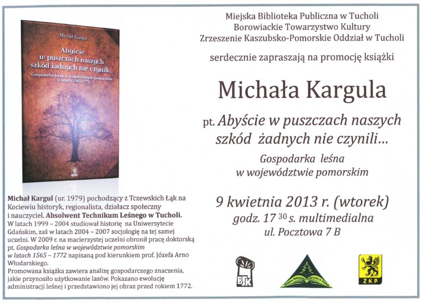 Promocja niezwykłej książki w tucholskiej Książnicy