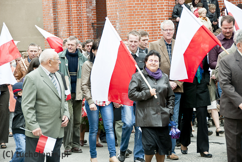 Obchody Święta Konstytucji 3 Maja w Tucholi