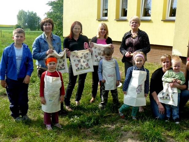 Zakończenie projektu „Razem z mamą widzę, czuję i maluję”