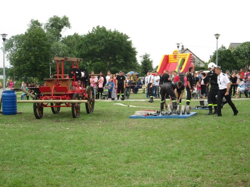 Powiatowy Piknik Strażacki w Bysławiu