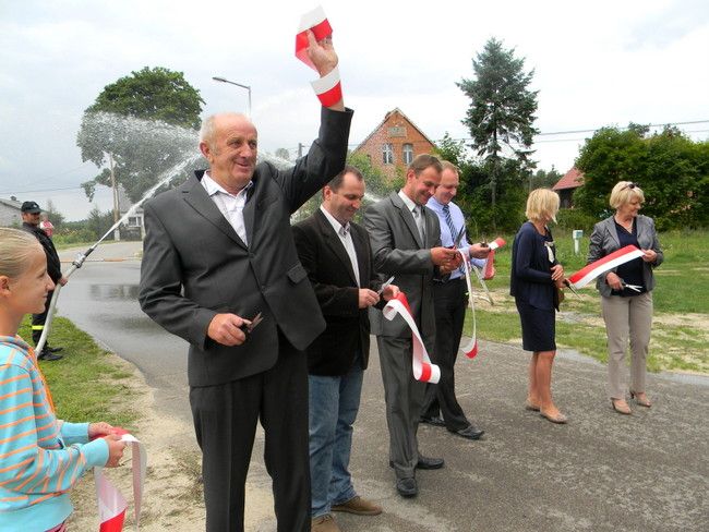 Uroczyste oddanie inwestycji do użytkowania w gminie Śliwice