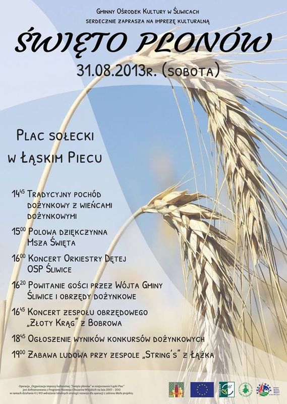 Święto Plonów w gminie Śliwice