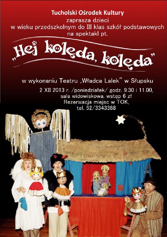 „Hej kolęda, kolęda” – zapraszamy na świąteczny spektakl dla dzieci