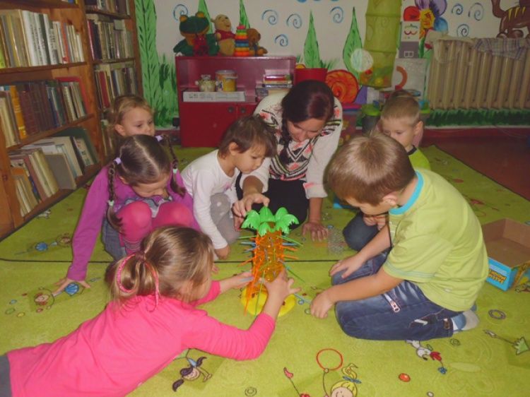 Zajęcia dla najmłodszych w Kąciku Małego Czytelnika