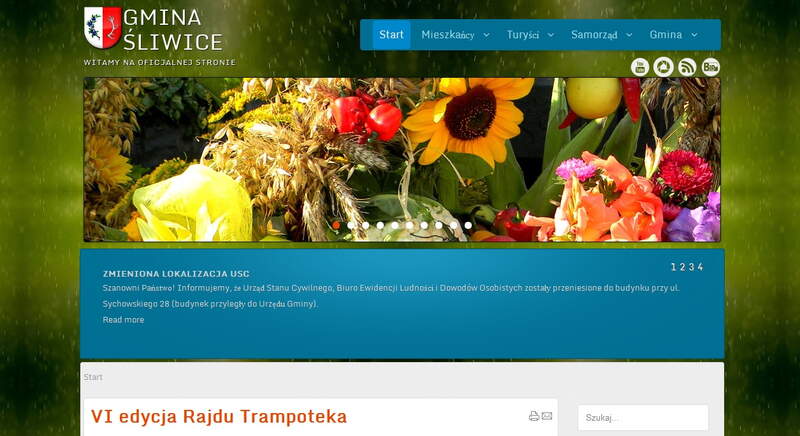 Nowe internetowe oblicze gminy Śliwice