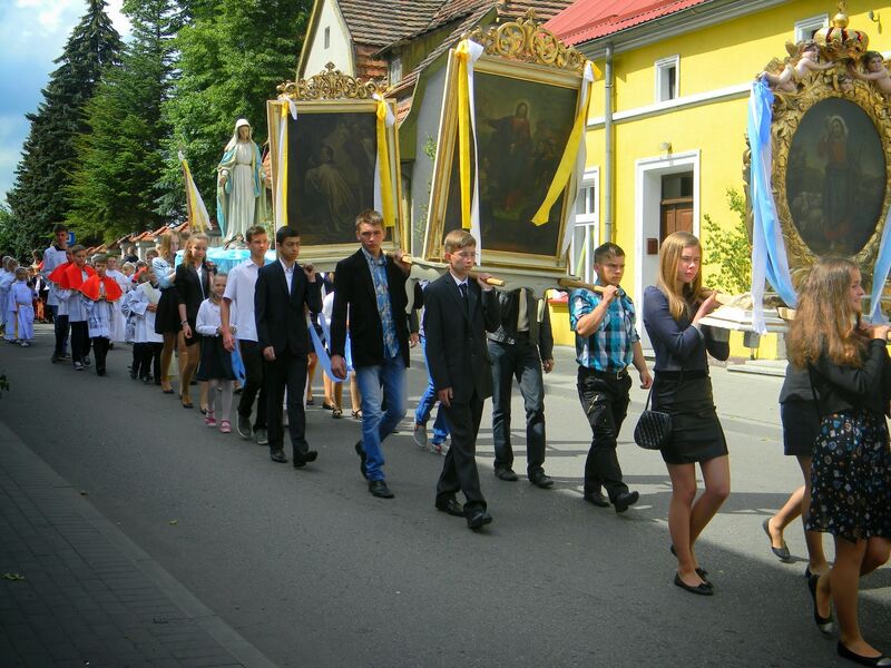 Procesja Bożego Ciała w Śliwicach (ZDJĘCIA)