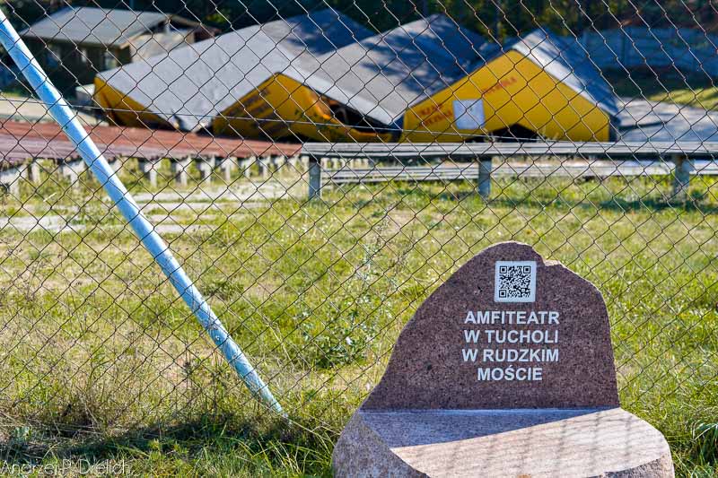 Runęła scena amfiteatru w Rudzkim Moście