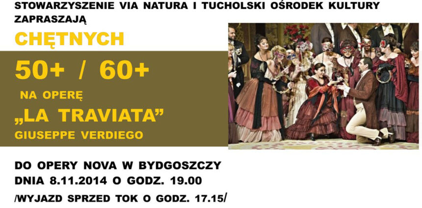 Zaproszenie na operę „La Traviata”
