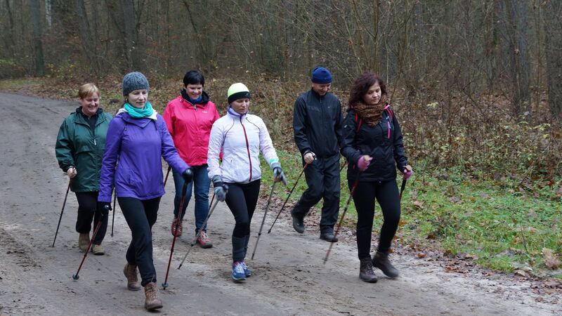 Wójt Gminy Gostycyn zaprasza na wspólny spacer nordic walking