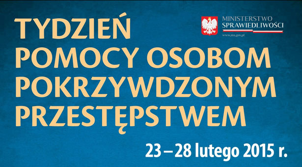 Tydzień Pomocy Osobom Pokrzywdzonym Przestępstwem