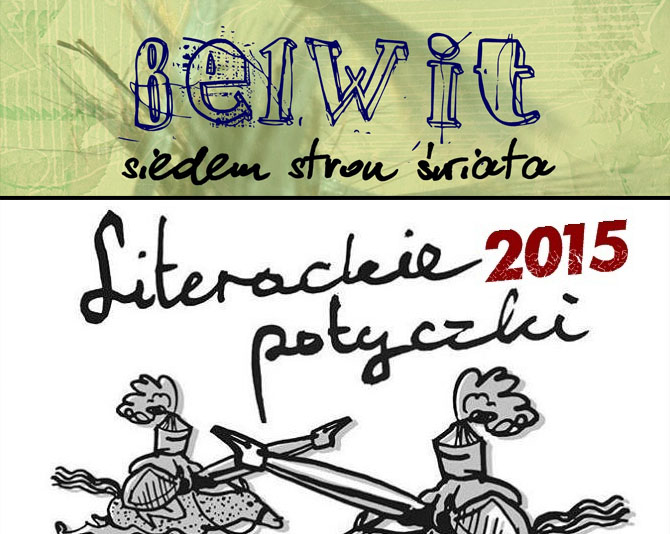 Dwie literackie imprezy jednego dnia
