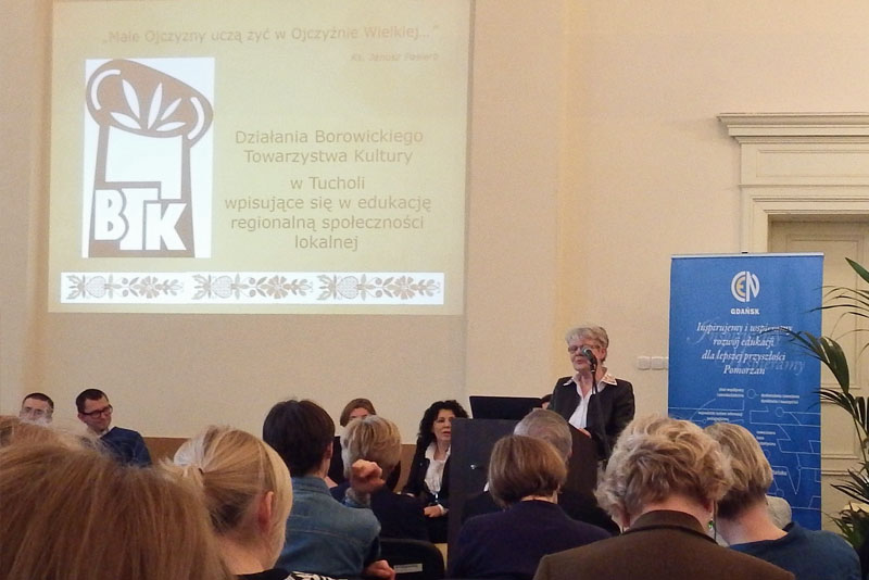 O edukacji regionalnej w Borach na seminarium w Gdańsku