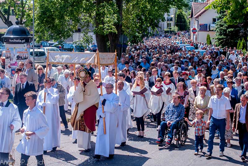Boże Ciało w Tucholi (ZDJĘCIA)