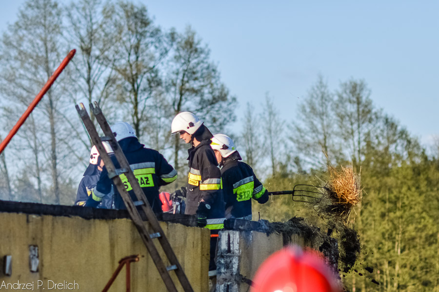 Gdyby nie strażacy z Płazowa (ZDJĘCIA)