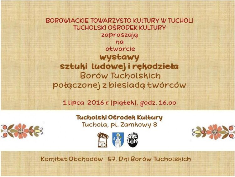 Wystawa sztuki ludowej Borów Tucholskich