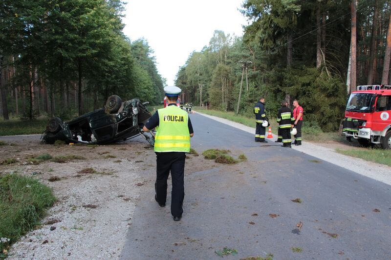 Wypadek na trasie Tuchola – Śliwice