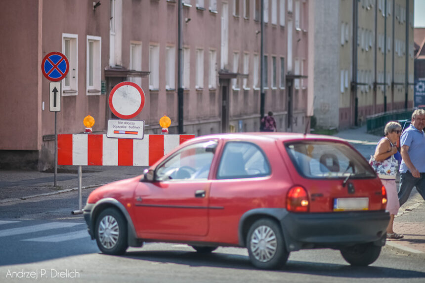 Początek remontu – zaczęły się problemy z czytaniem znaków (ZDJĘCIA)