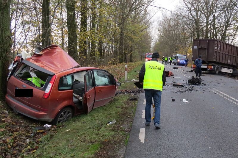 Śmiertelny wypadek w Piastoszynie (ZDJĘCIA)