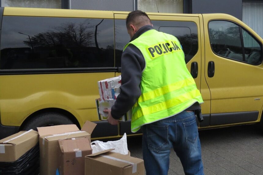 Handlował nielegalnym alkoholem, papierosami i podrobionymi perfumami oraz ubraniami (ZDJĘCIA)