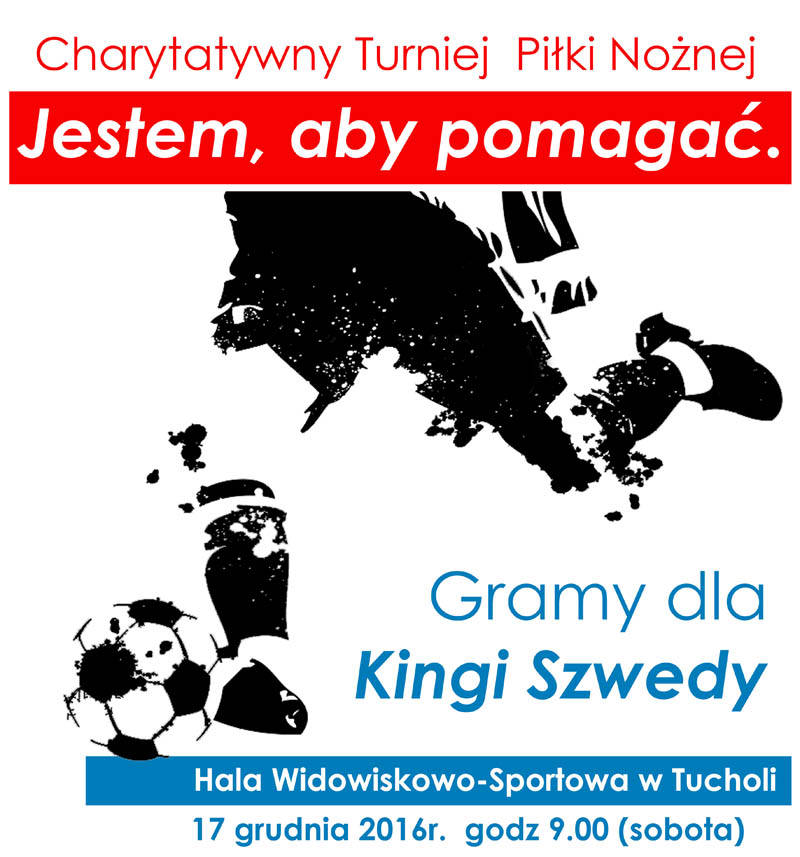 Sportowcy pomagają Kindze – weź udział w turnieju piłki nożnej