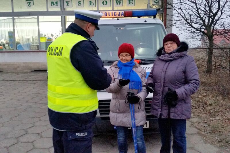 Dzień odblasków z tucholską policją