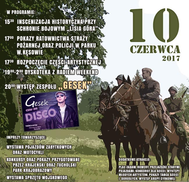 Piknik historyczny w Kęsowie