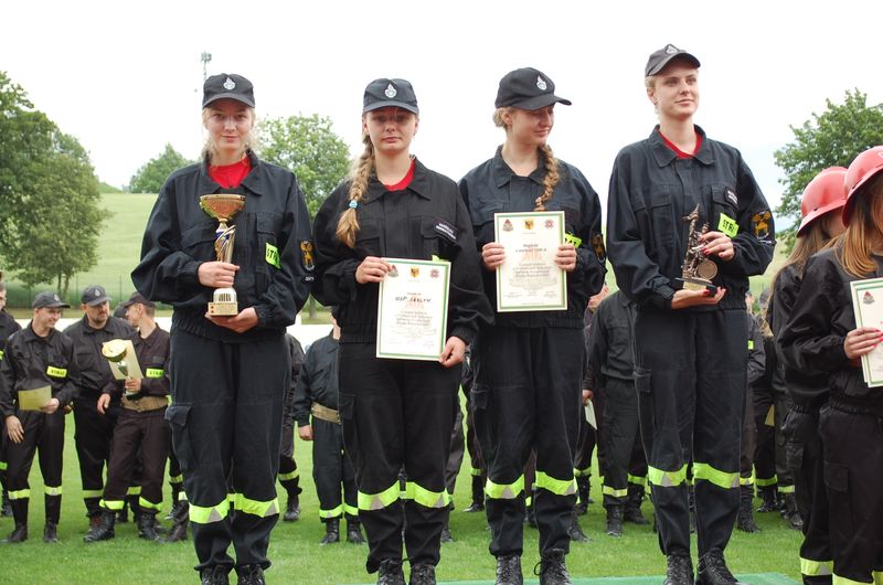Druhowie z OSP na zawodach powiatowych (ZDJĘCIA)