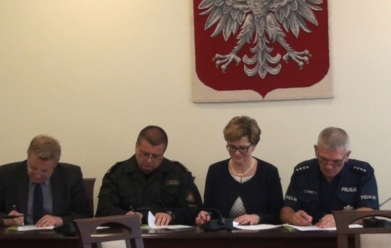 Klasa policyjno-pożarnicza w tucholskim Nowodworku
