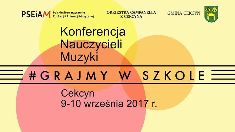 Konferencja nauczycieli muzyki #grajmywszkole