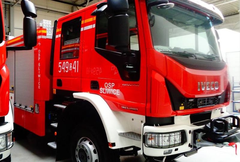 Nowe IVECO czeka na śliwickich strażaków