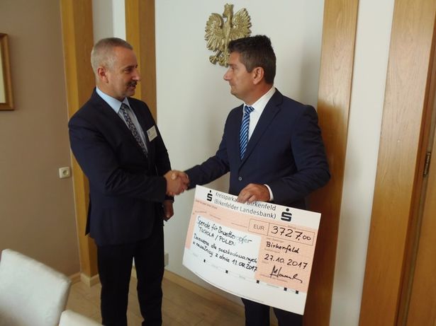Pomoc dla poszkodowanych w sierpniowej nawałnicy od niemieckiego Birkenfeld