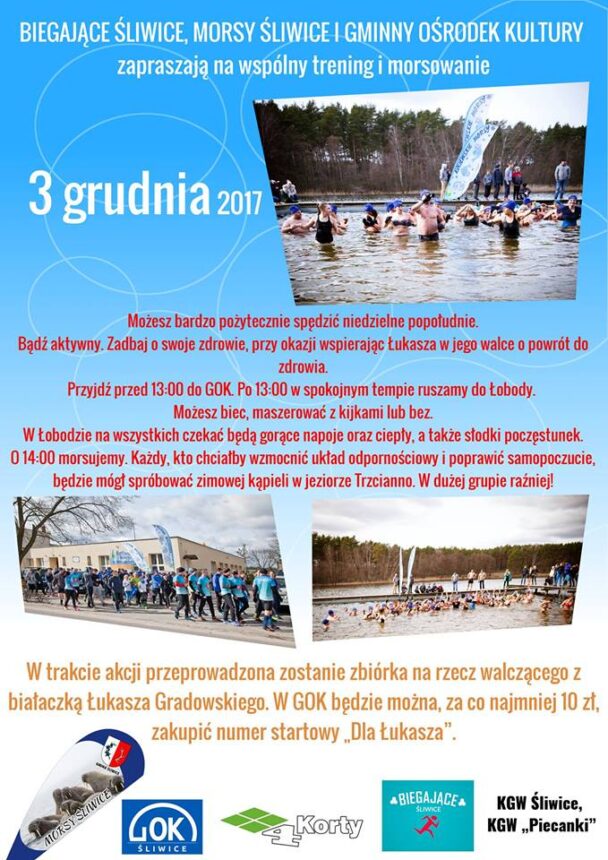 Wspólny trening i morsowanie dla Łukasza