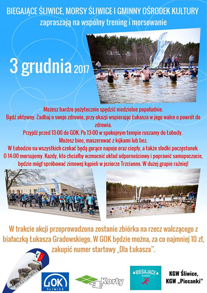 Wspólny trening i morsowanie dla Łukasza