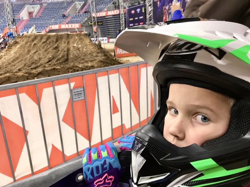 Tosia na Mistrzostwach Świata w SuperEnduro