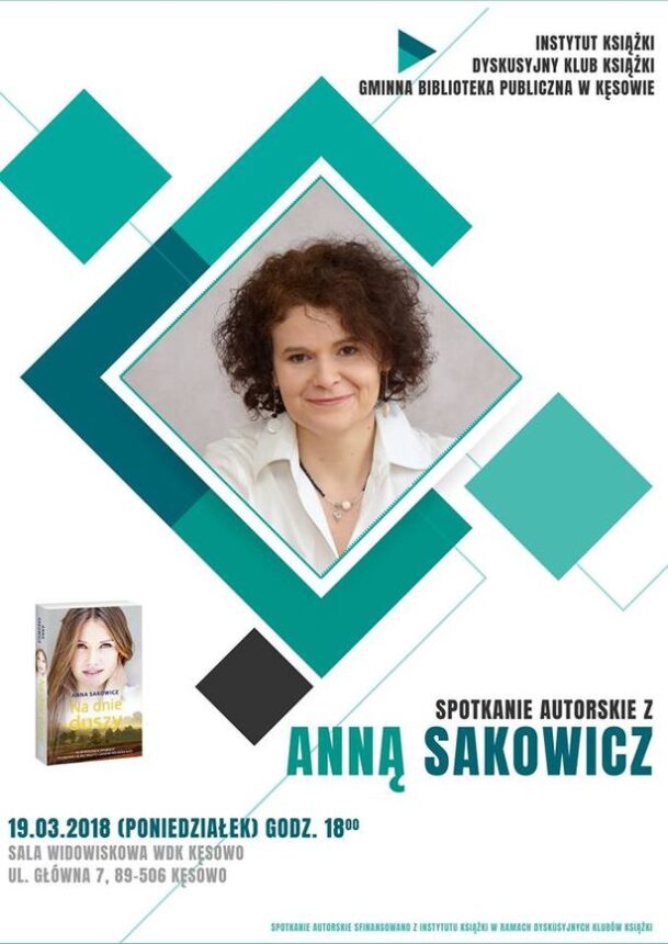 Spotkanie z pisarką Anną Sakowicz