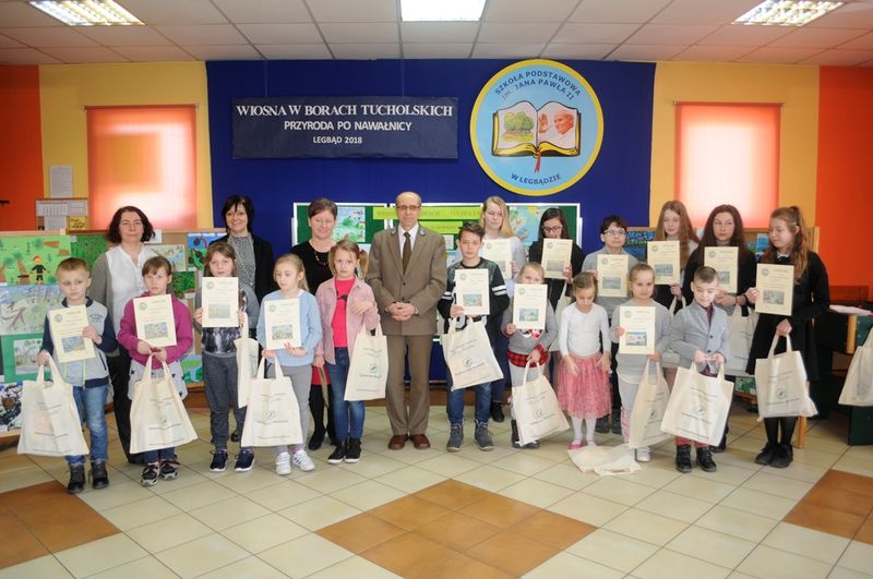 Konkurs plastyczny „Wiosna w Borach Tucholskich” (ZDJĘCIA)