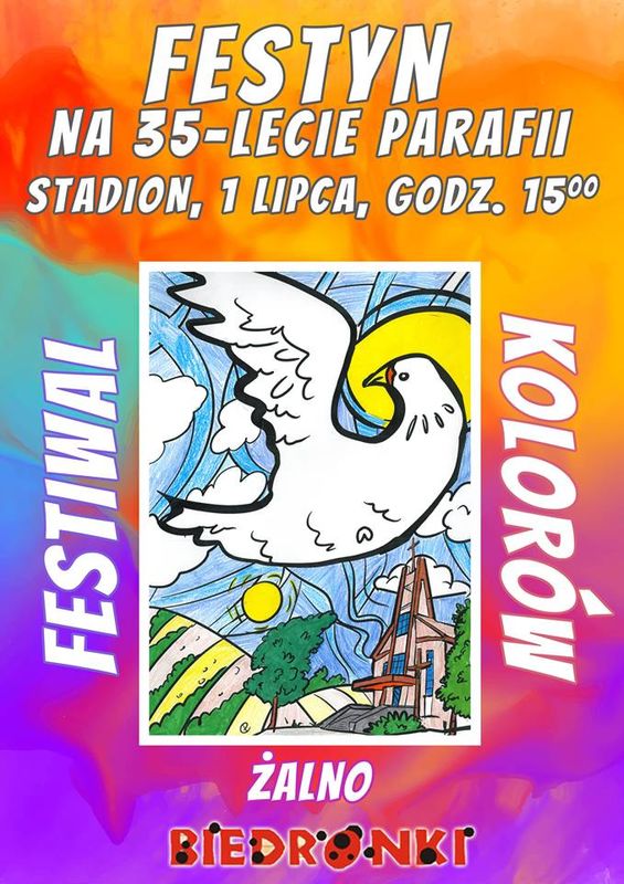 Festiwal Kolorów w Żalnie