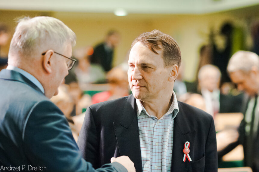Radosław Sikorski w Tucholi