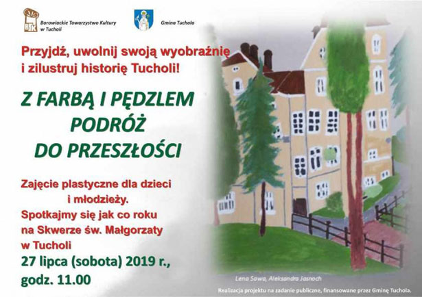 Przyjdź, uwolnij swoją wyobraźnię i zilustruj historię Tucholi