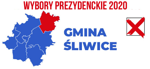 W gminie Śliwice jeden kandydat wygrał we wszystkich obwodach