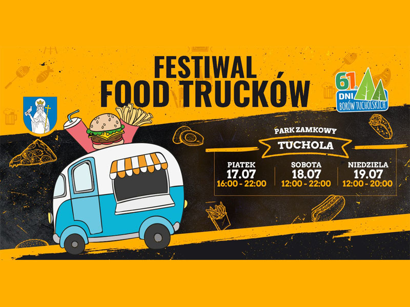 Za dwa dni w Tucholi najlepsze Food Trucki z całej Polski